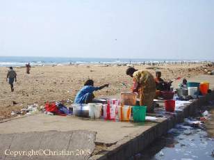 Bord de mer  Madras