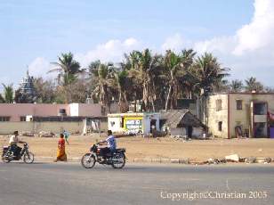 Bord de mer  Madras