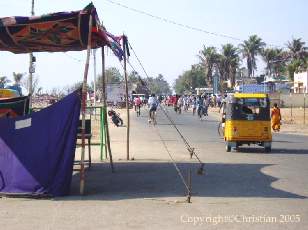 Bord de mer  Madras