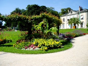 Jardin botanique au mois d'aot  Genve