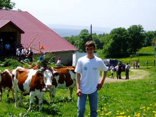 Montée à l'alpage mai 2009, Association Franco-Suisse, Les Granges du Miroir